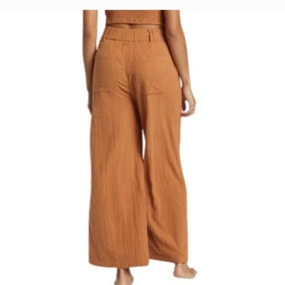 Billabong High Rise Tailor Made Wide Leg Pants Size Med - Picture 2 of 13